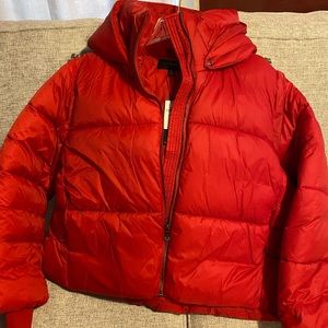 Banana Republic Cropped Puffer Coat